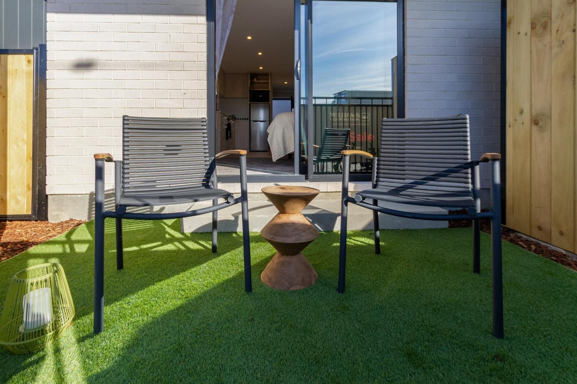 Charming Studio For 2 In The Central City Christchurch Exterior foto