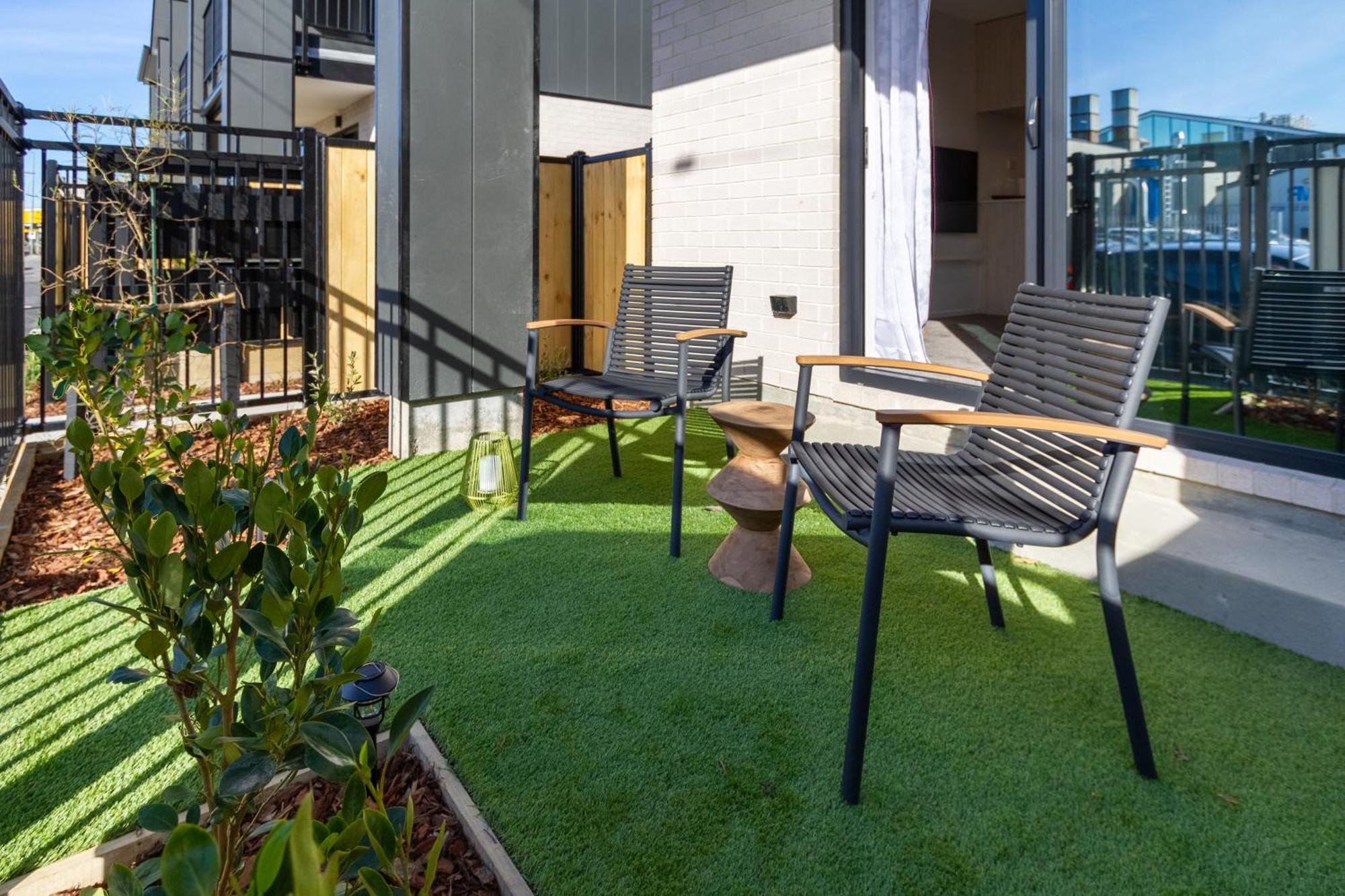 Charming Studio For 2 In The Central City Christchurch Exterior foto