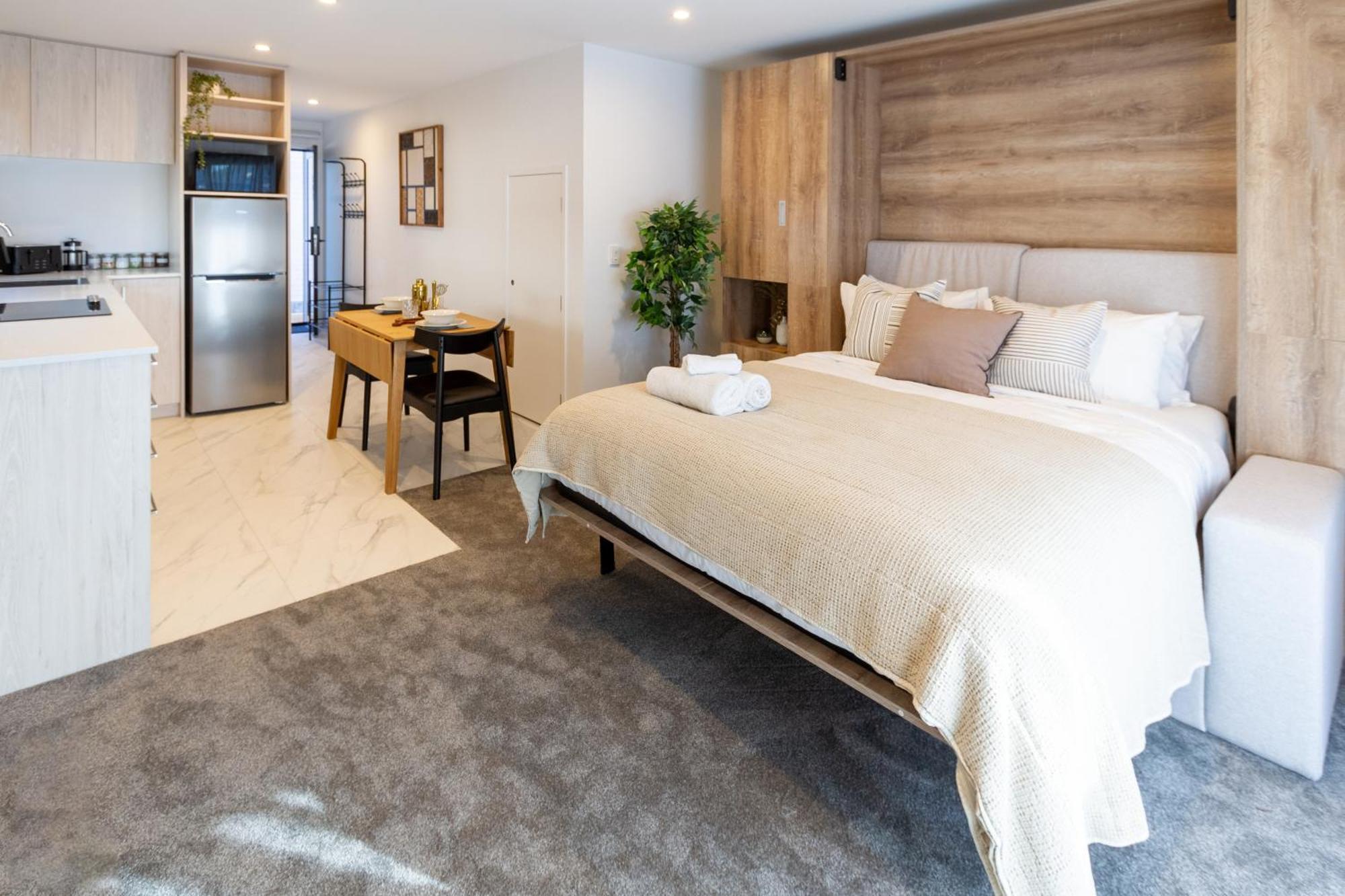 Charming Studio For 2 In The Central City Christchurch Exterior foto